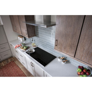 Wolf Transitional 36 in. 5-Burner Electric Cooktop with Simmer Burner - Stainless Steel, , hires