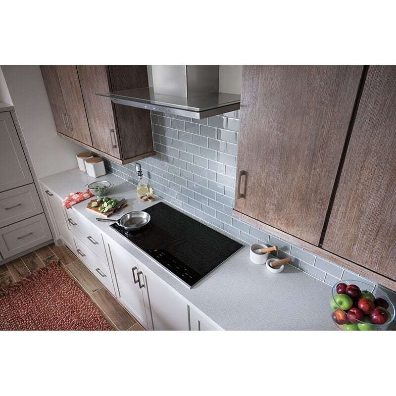 Wolf Transitional 36 in. 5-Burner Electric Cooktop with Simmer Burner - Stainless Steel, , hires