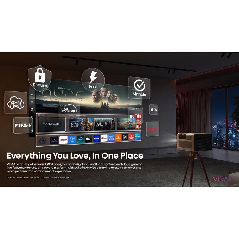 Hisense - 55" Class U6 Pro Series LCD 4K UHD Smart VIDAA TV, , hires