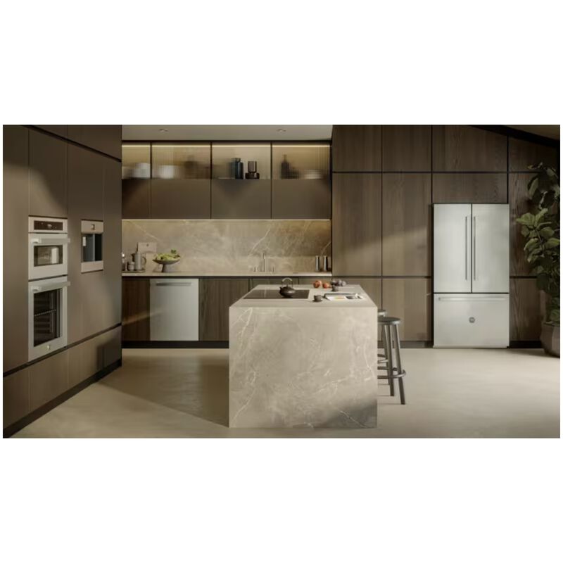 Bertazzoni 36 in. 26.2 cu. ft. Counter Depth French Door Refrigerator with Internal Water Dispenser - Stainless Steel, , hires