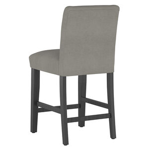 Skyline Furniture 26" Counter Stool in Linen Fabric - Grey, Grey, hires