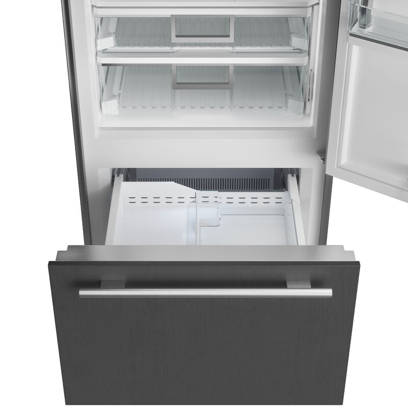 Sub-Zero Classic Series 36 in. Built-In 20.8 cu. ft. Smart Counter Depth Bottom Freezer Refrigerator with Professional Handles - Stainless Steel, , hires