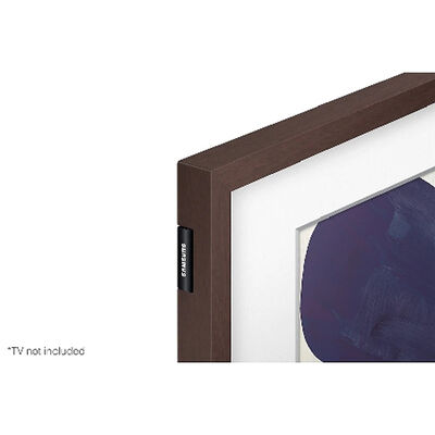 Samsung Frame 32" Customizable Bezel - Brown Compatible with Samsung 2021 and 2022 The Frame TVs | VGSCFT32BW