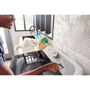 Maytag Pet Pro 29 in. 7.0 cu. ft. Electric Dryer with Pet Pro Option, Steam Cycle & Sensor Dry - White, White, hires