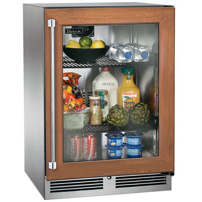 Perlick ADA Height Compliant Series 24 in. Built-In 4.8 cu. ft. Undercounter Refrigerator - Custom Panel Ready | HA24RB-4-4R