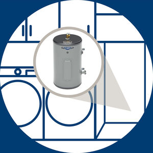 GE Electric 18 Gallon Medium to Large Point of Use Water Heater with 8-Year Parts Warranty, , hires