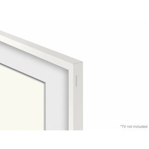 Samsung 50" The Frame Customizable Bezel Compatible with Samsung 2021-2024 The Frame TVs - Modern White