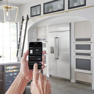 Monogram 48 in. 30.7 cu. ft. Built-In Smart Side by Side Refrigerator with Ice & Water Dispenser - Stainless Steel, , hires