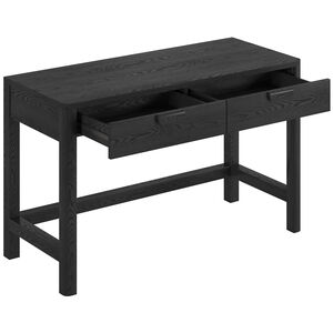 Hudson & Canal Fern 48" Wide Rectangular Desk - Black Grain, , hires