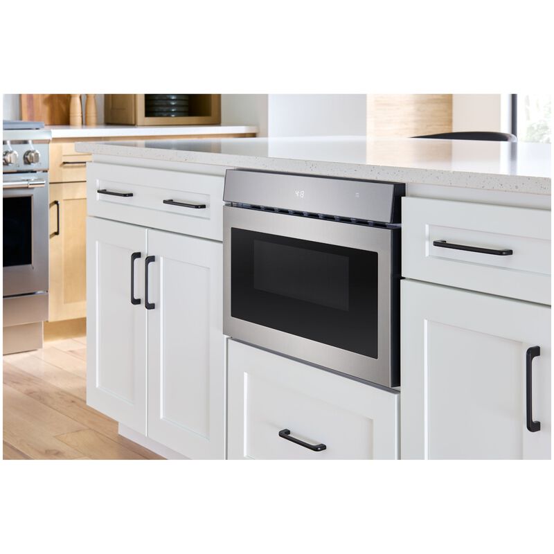 Frigidaire Professional 24 in. 1.2 cu. ft. 1000W Drawer Microwave with Sensor Cooking - Stainless Steel, , hires