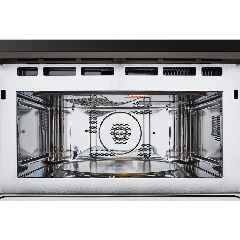 LG 30 in. 6.4 cu. ft. Electric Smart Oven/Microwave Combo Wall Oven with Standard Convection & Self Clean - PrintProof Black Stainless Steel, , hires