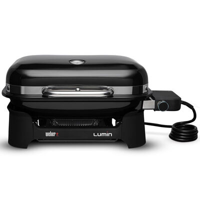 Weber Compact Lumin Portable Electric Grill - Black | 91010901