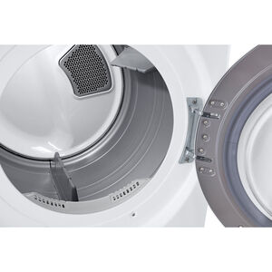 LG 27 in. 7.4 cu. ft. Stackable Gas Dryer with Sensor Dry Technology - White, , hires