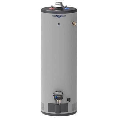 GE RealMax Premium LP Gas 40 Gallon Tall Water Heater with 10-Year Parts Warranty | GP40T10BXR