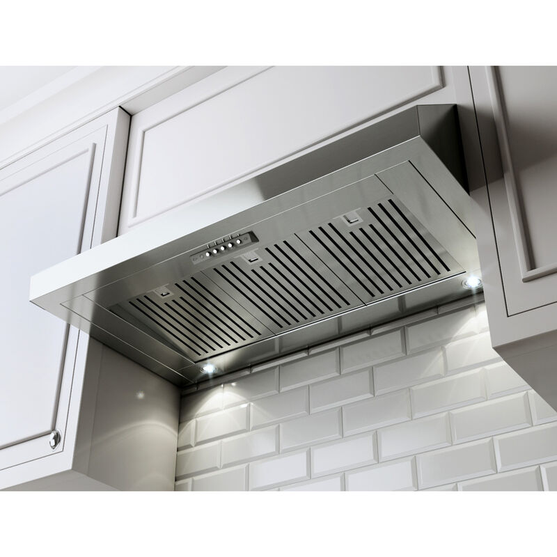 XO 48 in. Canopy Pro Style Range Hood with 3 Speed Settings, 1000 CFM & 2 LED Lights - Stainless Steel, , hires