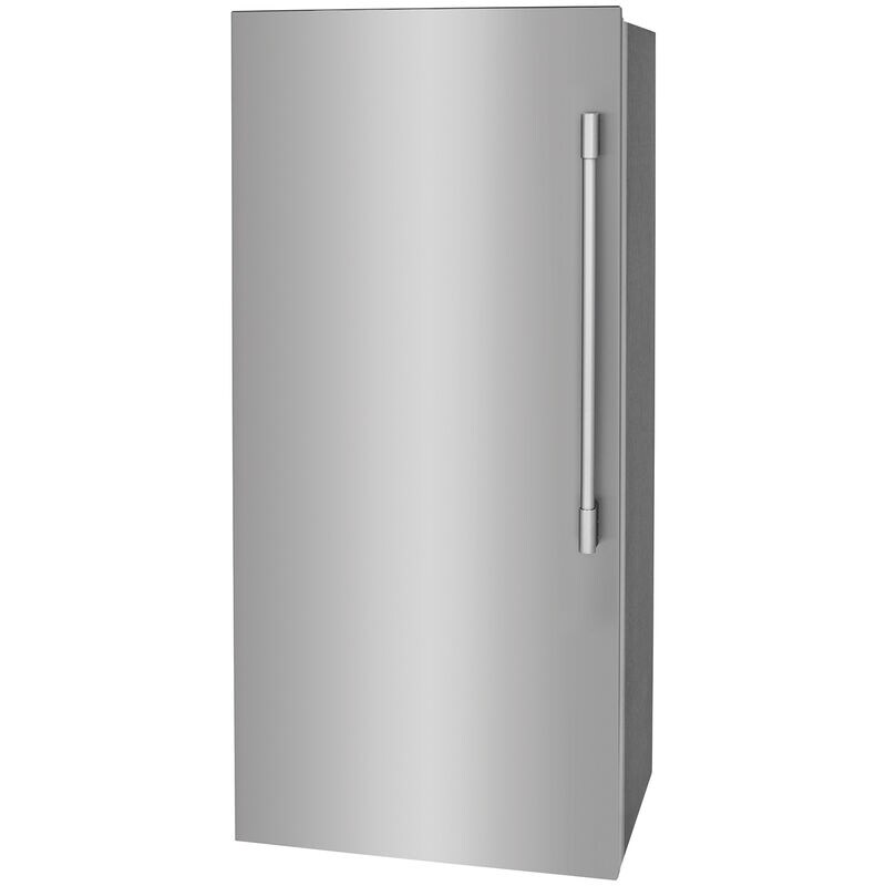 Frigidaire Professional Series 33 in. 18.8 cu. ft. Double-Drawers Upright Freezer with Ice-Maker & Adjustable Shelves - Stainless Steel, , hires