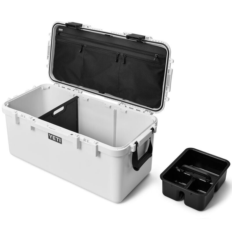 Waterproof Fishing Box Fishing Box Transport Case Tool Case Fishing Box  with 2 Loads for Fishing Accessories - 18 x 34 x 17 cm