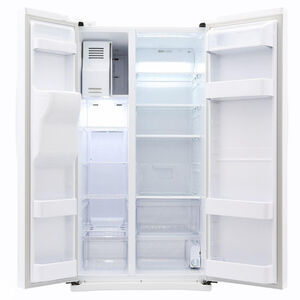 Samsung 36" 24.5 Cu. Ft. Side-by-Side Refrigerator with Ice & Water Dispenser - White, , hires