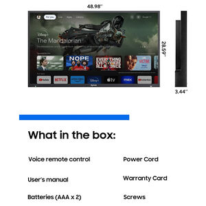 Sylvox - Pool Pro 3.0 55" Class Full Sun 4K UHD QLED Smart Google Outdoor TV, , hires
