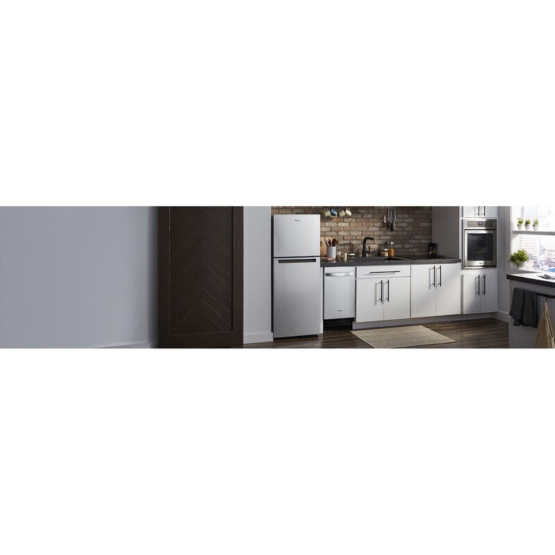 Whirlpool 24 in. 11.6 cu. ft. Counter Depth Top Freezer Refrigerator - Fingerprint Resistant Stainless, Fingerprint Resistant Stainless, hires