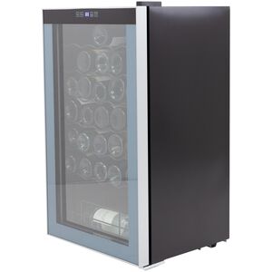 Avanti 20 in. Freestanding Wine Cooler with Wire Racks, Single Temperature Zone & 34 Bottle Capacity - Platinum, , hires