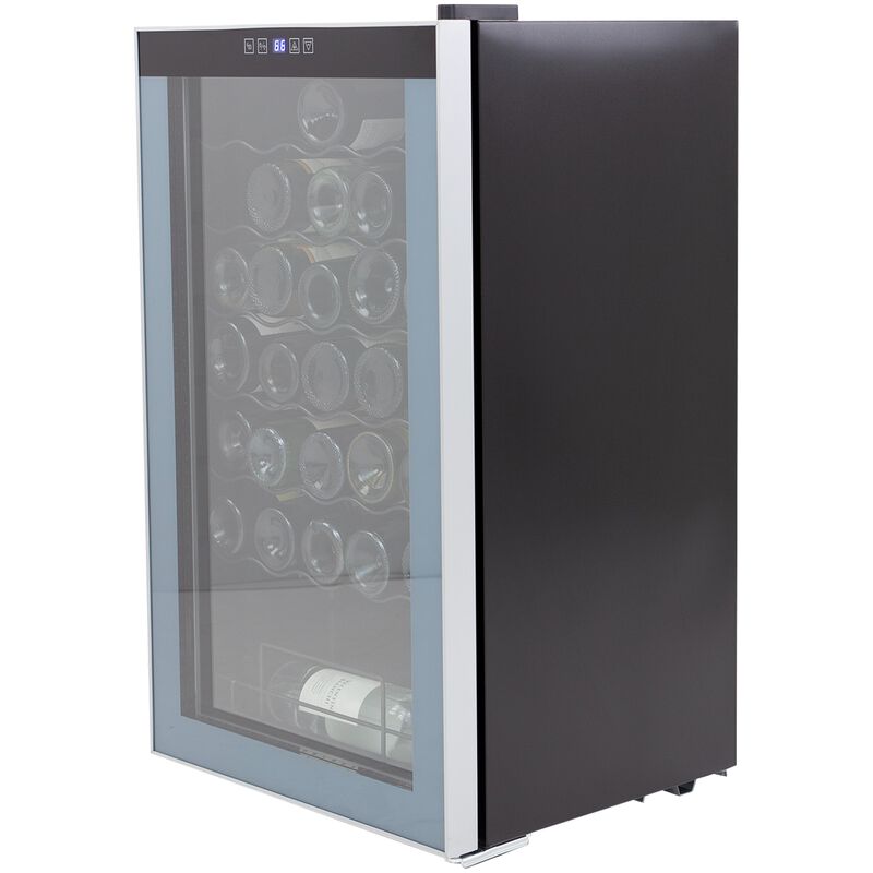 Avanti 20 in. Freestanding Wine Cooler with Wire Racks, Single Temperature Zone & 34 Bottle Capacity - Platinum, , hires
