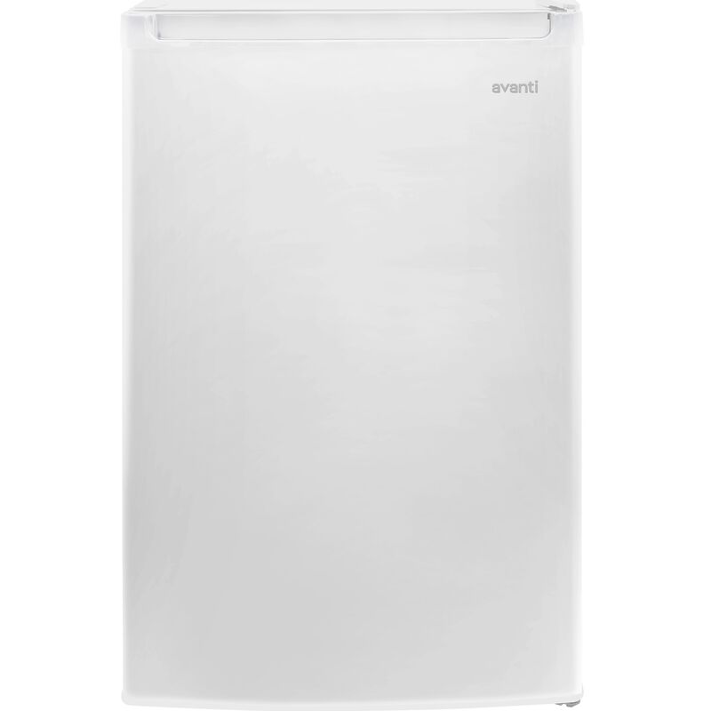 Avanti 20 in. 4.4 cu. ft. Mini Fridge with Freezer Compartment - White, White, hires