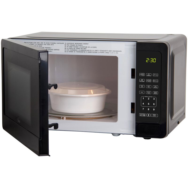 Avanti 18 in. 0.7 cu. ft. 700W Countertop Microwave - Black, Black, hires