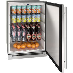 U-Line 24 in. 5.4 cu. ft. Outdoor Undercounter Refrigerator - Stainless Steel, , hires