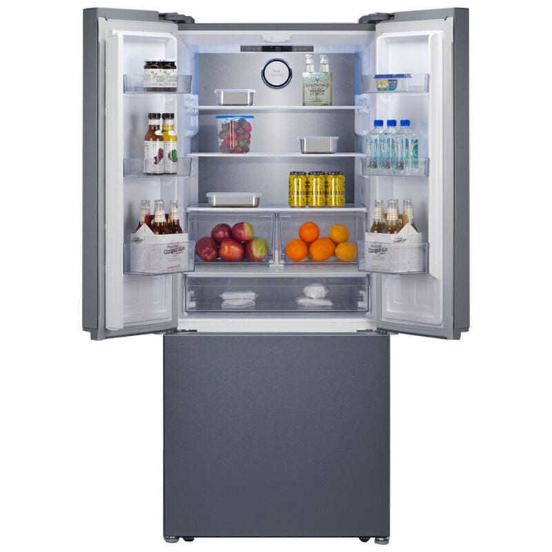 Summit 30 in. 16.1 cu. ft. Counter Depth French Door Refrigerator with Ice Maker - Stainless Steel, , hires