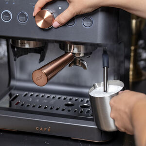 Cafe Bellissimo Semi-Automatic Espresso Machine + Frother - Matte Black, , hires