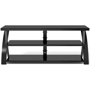 Living Style 54 in. TV Stand - Black, , hires