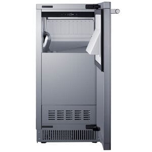 Summit 15 in. Built-in Undercounter Commercial-Use Ice Maker with 26 lb. Ice Storage, Auto-Defrost & Digital Control - Stainless Steel, , hires