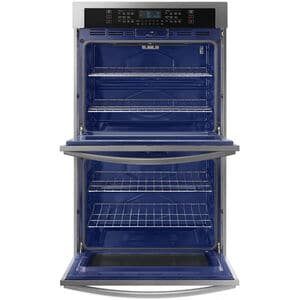 Samsung 30 in. 10.2 cu. ft. Smart Top Control Electric Double Wall Oven - Stainless Steel, Stainless Steel, hires