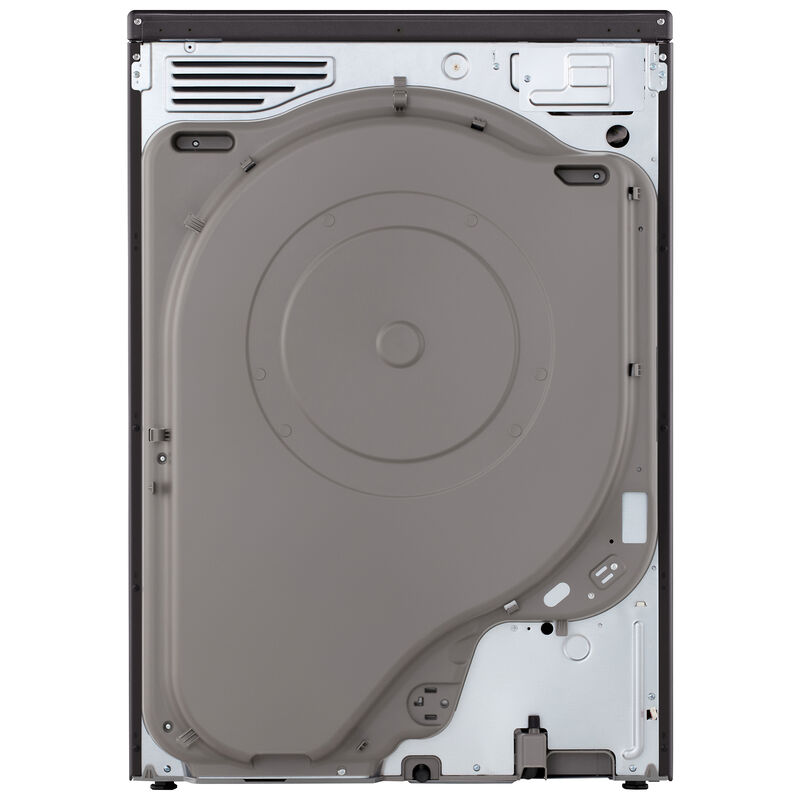 LG 27 in. 7.8 cu. ft. Smart Stackable Ventless Electric Dryer with Dual Inverter Heat Pump & AI Sensor Dry - Black Steel, , hires