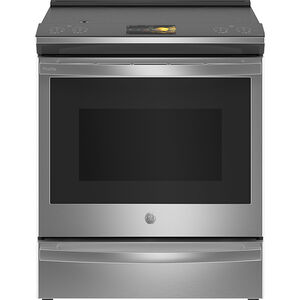 GE Profile 30 in. 5.3 cu. ft. Smart Air Fry Convection Oven Slide-In Electric Range with 5 Induction Zones - Stainless Steel, , hires