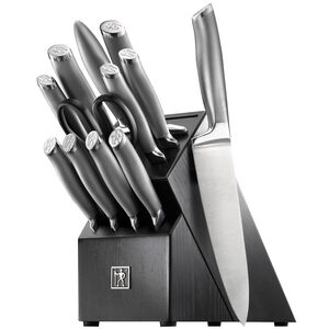 Henckels Modernist 13-pc Knife Set with Block - Stainless Steel, , hires