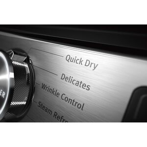 Maytag 27 in. 7.3 cu. ft. Smart Stackable Gas Dryer with Extra Power Button, Industry-Exclusive Extra Moisture Sensor, Sanitize & Steam Cycle - White, White, hires