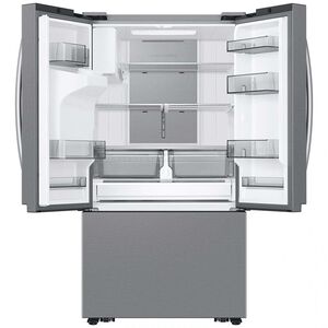 Samsung 36 in. 25.5 cu. ft. Smart Counter Depth French Door Refrigerator with External Ice & Water Dispenser - Fingerprint Resistant Stainless Steel, , hires