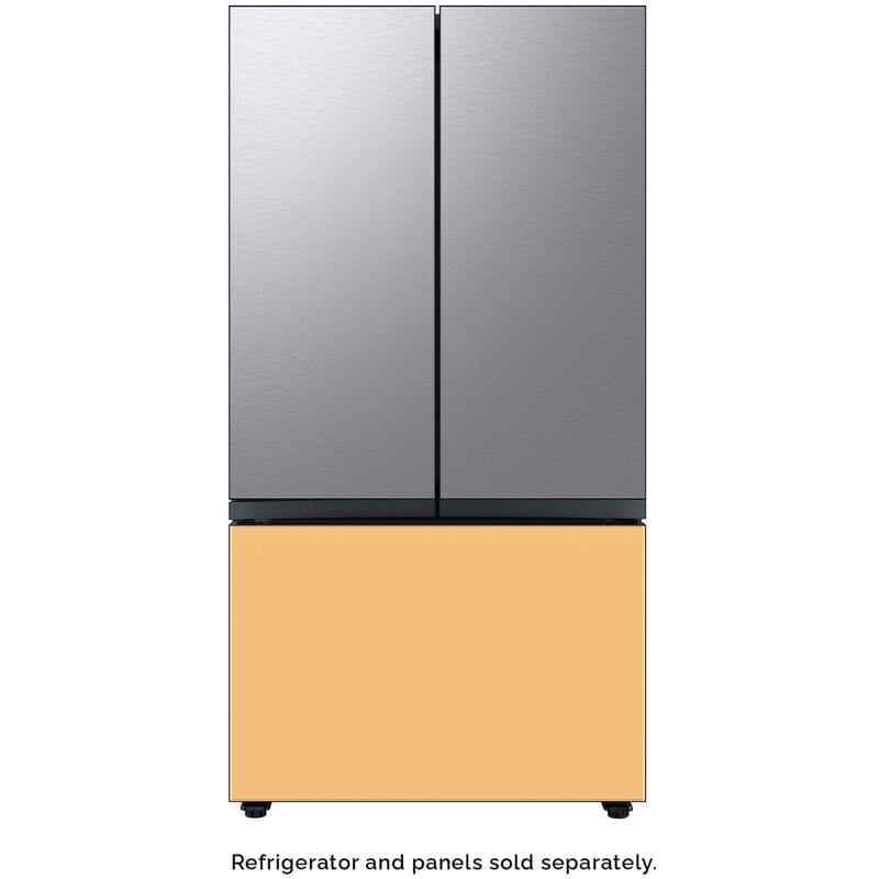 Samsung BESPOKE 3-Door French Door Top Panel for Refrigerators - Stainless Steel, , hires