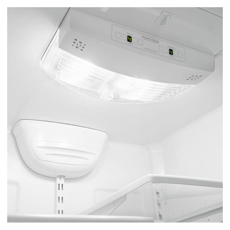 Whirlpool 33 in. 22.1 cu. ft. Bottom Freezer Refrigerator with Ice Maker - White-on-White, White on White, hires