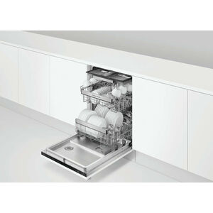 Fisher & Paykel Series 9 24 in. Top Control Flush-Mount Smart Dishwasher with 42 dBa Sound Level - Custom Panel Ready, , hires