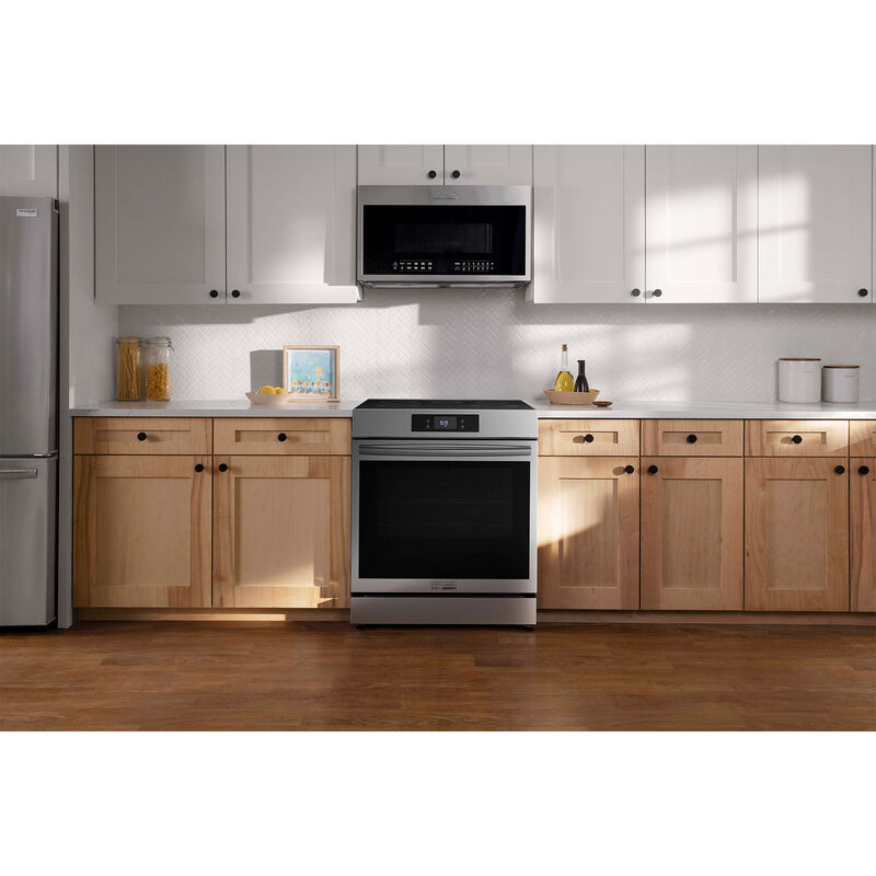 Frigidaire Gallery 30 in. 1.9 cu. ft. Over-the-Range Microwave with Air Fry, 9 Power Levels, 400 CFM & Sensor Cooking Controls - Stainless Steel, , hires