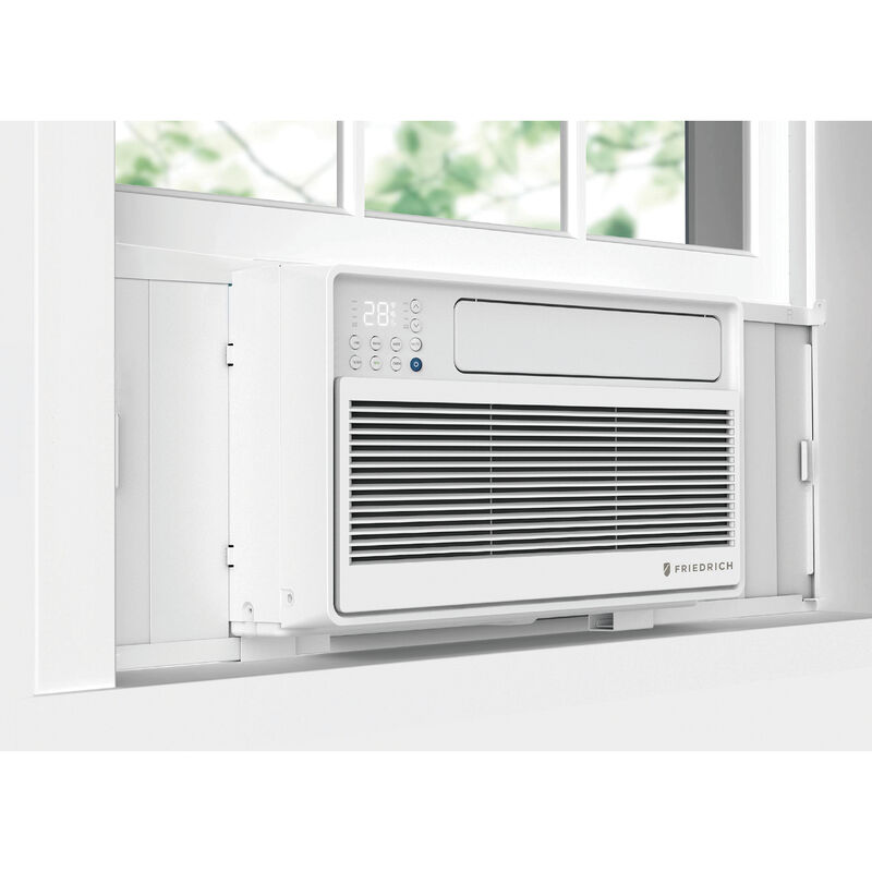 Friedrich Chill Premier Series 10,000 BTU Smart Energy Star Window Air Conditioner with Inverter, 3 Fan Speeds, Sleep Mode & Remote Control - White, , hires