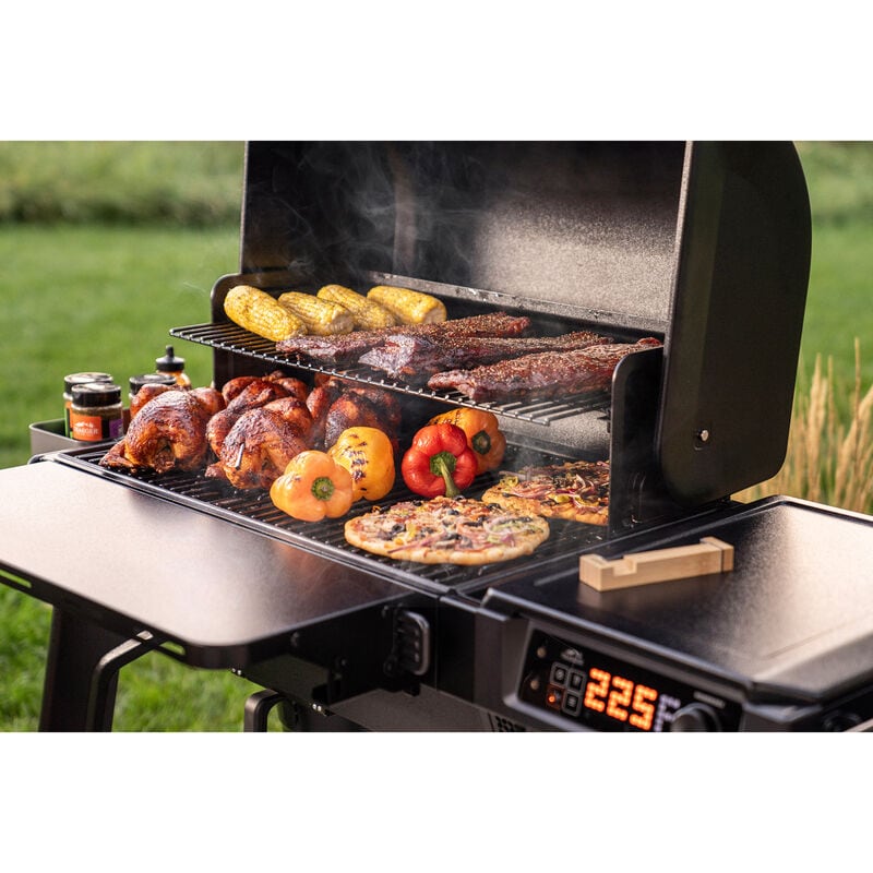 Traeger Woodridge Wood Pellets Grill - Black, , hires