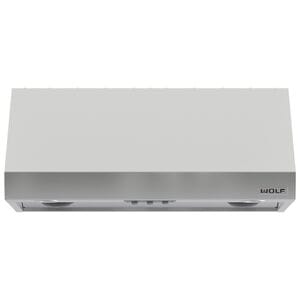 Wolf 42 in. Ducted Canopy Pro Style Style Range Hood with 2 LED Lights - Stainless Steel, , hires