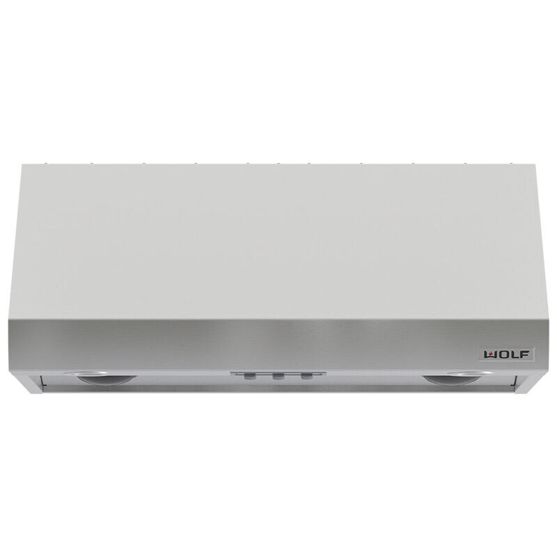 Wolf 42 in. Ducted Canopy Pro Style Style Range Hood with 2 LED Lights - Stainless Steel, , hires