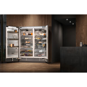 Gaggenau 400 Series 30" 15.8 Cu. Ft. Built-In Upright Smart Freezer with Ice Maker, Adjustable Shelves & Digital Control - Custom Panel Ready, , hires