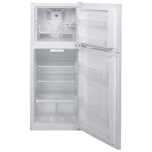 GE 24 in. 11.6 cu. ft. Top Freezer Refrigerator - White, White, hires
