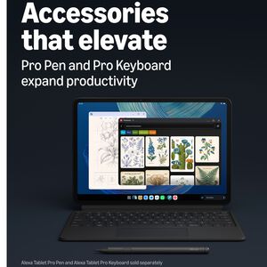 Amazon Alexa 12.0 in. Tablet (2026 Release) with Wifi-Only, 128 GB Storage & Est. 16 Hrs. of Battery Life - Graphite, , hires